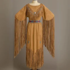 Native American Suede Powwow Dress