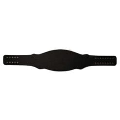 Compatible Divas Championship Retro Replica Title Belt black leather strap rear view