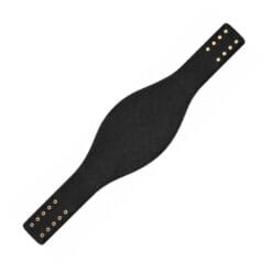 Compatible AAA Mega Championship Replica Title Belt genuine leather replacement strap in black.