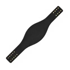 Compatible AAA Mega Championship Replica Title Belt genuine leather replacement strap in black.