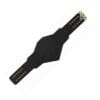 Compatible United States Championship Replica Title Belt genuine leather replacement strap in black.