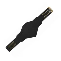 Compatible United States Championship Replica Title Belt genuine leather replacement strap in black.