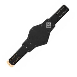 Compatible Women's United States Championship Replica Title Belt genuine leather replacement strap in black.